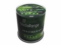 MediaRange DVD-R 4,7 GB blanco dvd's 16x, 100 stuks