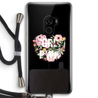 GRL PWR Flower: Xiaomi Mi Mix 2 Transparant Hoesje met koord