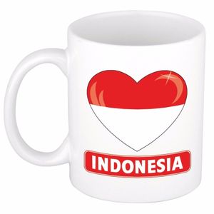 Hartje Indonesie mok / beker 300 ml