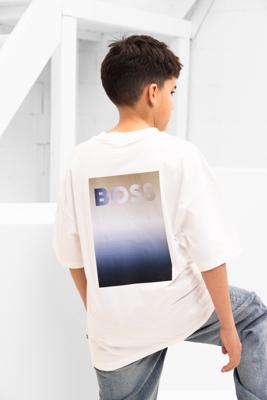 Hugo Boss Small Logo T-Shirt Kids Wit - Maat 13/14 jaar - Kleur: Wit | Soccerfanshop
