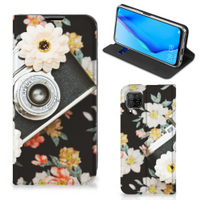 Huawei P40 Lite Stand Case Vintage Camera