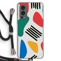 Illustratieve pop 1: OnePlus Nord 2 5G Transparant Hoesje met koord