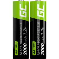 Green Cell HR6 Oplaadbare AA batterij (penlite) NiMH 2000 mAh 1.2 V 2 stuk(s)
