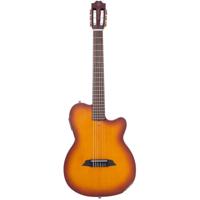 Sire Larry Carlton G5N Tobacco Sunburst Satin elektrisch-akoestische nylonsnarige gitaar - thumbnail