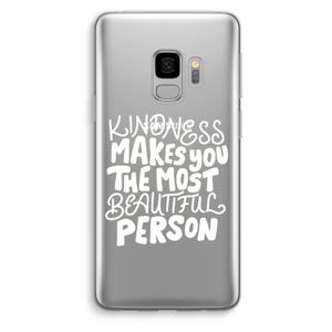The prettiest: Samsung Galaxy S9 Transparant Hoesje