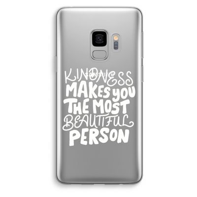 The prettiest: Samsung Galaxy S9 Transparant Hoesje