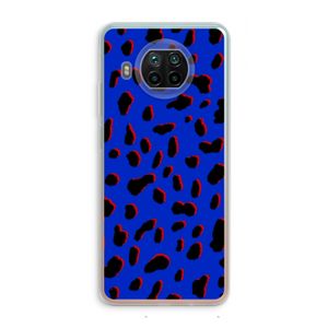Blue Leopard: Xiaomi Mi 10T Lite 5G Transparant Hoesje