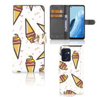 OPPO Find X5 Lite | Reno 7 5G | Book Cover | Icecream