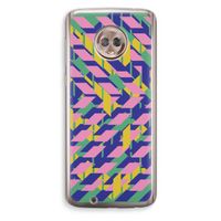 Skew Blush 1: Motorola Moto G6 Transparant Hoesje