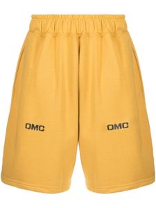 Omc short de sport à logo imprimé - Jaune