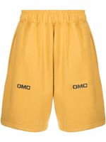 Omc short de sport à logo imprimé - Jaune