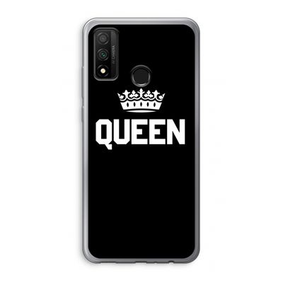 Queen zwart: Huawei P Smart (2020) Transparant Hoesje