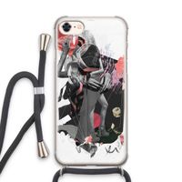 Dissimulation du réel: iPhone 8 Transparant Hoesje met koord