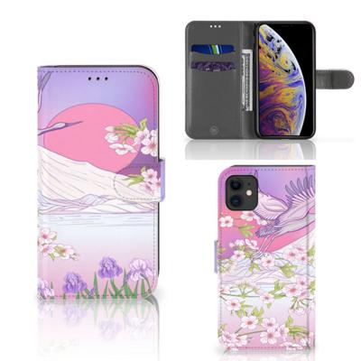 Apple iPhone 11 | Telefoonhoesje | Met pasjeshouder | Bird Flying