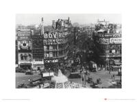 Kunstdruk Time Life - Piccadilly Circus London 1942 30x40cm