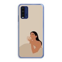 Fresh coffee: Xiaomi Redmi 9T Transparant Hoesje