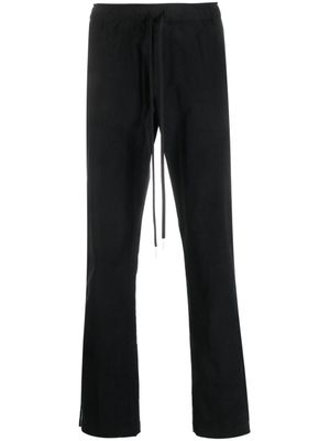 Nahmias pantalon de jogging à patch logo - Noir