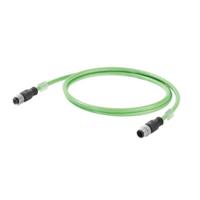 Weidmüller 1059330030 Sensor/actuator dataconnector, geassembleerd M12 Stekker, recht, Bus, recht 1 stuk(s)