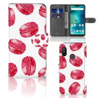 Xiaomi Mi A2 Lite | Book Cover | Pink Macarons