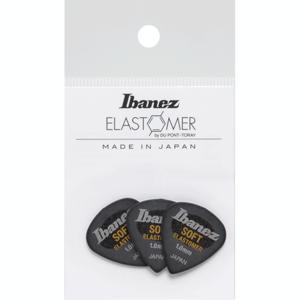 Ibanez BEL16ST10S-HBK Elastomer plectrums 3-pack soft 1.0 mm - hazy black