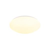 Searchlight PlafonniereMalta Ø 40cm streep - 3-staps CCT - 23381-40WH