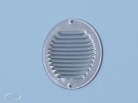 Schoepenrooster rond RVS 304 RVS