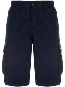 MC2 Saint Barth short cargo Freeport à broderies - Bleu