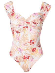 Clube Bossa maillot de bain Margareta à fleurs - Tons neutres