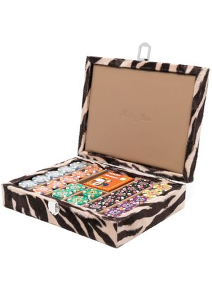Hector Saxe x Browns plateau de poker - Marron