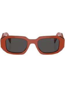 Prada Eyewear lunettes de soleil à monture rectangulaire - Orange