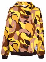 Marni hoodie à imprimé camouflage - Jaune