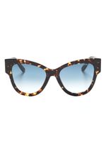 Marc Jacobs Eyewear lunette de soleil à monture papillon - Marron