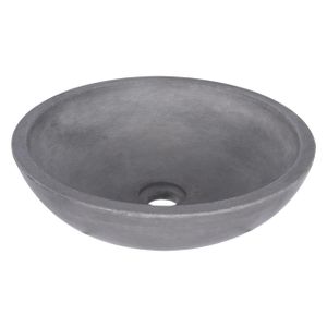 Differnz Ravano Waskom Rond 40x12cm Beton grijs 38.251.02