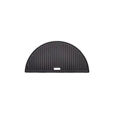 Half Moon Cast Iron Reversible Griddle - Big Joe - Kamado joe