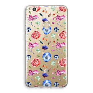 Bloemetjes: Huawei Ascend P8 Lite (2017) Transparant Hoesje