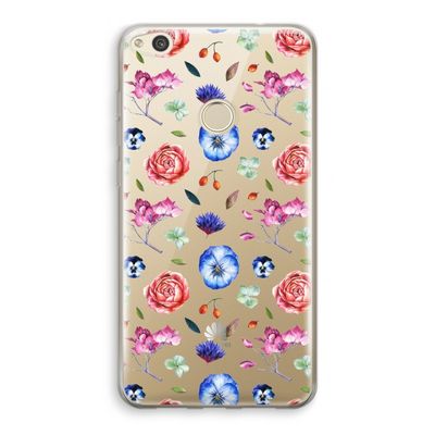 Bloemetjes: Huawei Ascend P8 Lite (2017) Transparant Hoesje