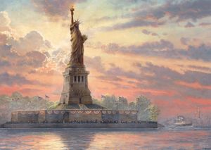 Schmidt Spiele Statue of Liberty in the twilight Blokpuzzel 1000 stuk(s) Stad