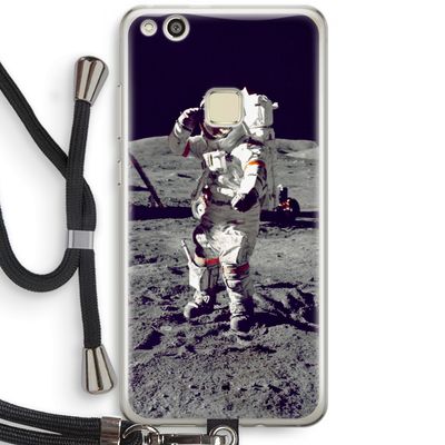 Spaceman: Huawei Ascend P10 Lite Transparant Hoesje met koord