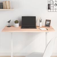 Tafelblad 100x60x2 cm onbehandeld massief eikenhout