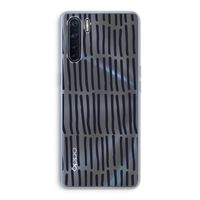 Moroccan stripes: Oppo A91 Transparant Hoesje