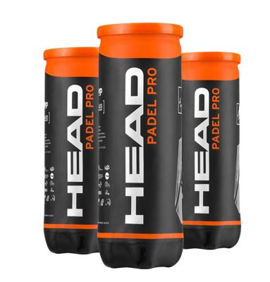 Head 3B Padel Pro 3 Verpakking Ballen Yellow O/S