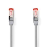 Nedis CCGL85221GY20 Cat6-kabel Rj45 Male Rj45 Male S/ftp 2.00 M Rond Lszh Grijs Label