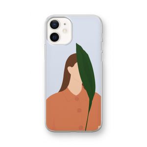 Leaf: iPhone 12 mini Transparant Hoesje