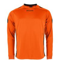 Stanno 411003 Drive Match Shirt LS - Orange-Black - XXXL