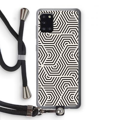 Magic pattern: Samsung Galaxy A31 Transparant Hoesje met koord