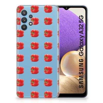 Samsung Galaxy A32 5G | Siliconen Case | Paprika Red