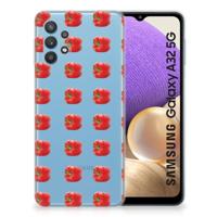 Samsung Galaxy A32 5G | Siliconen Case | Paprika Red