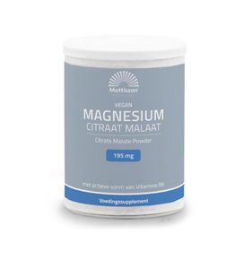 Magnesium citraat malaat met actieve vorm vit. b6