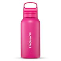 Lifestraw Go 2.0 Stainless Steel Water Filter Bottle - Diverse Kleuren Orchid Pink