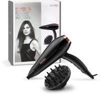 BaByliss Turbo Smooth 2200 Fohn D570DE - Ionische Anti-Pluis - Föhn met diffuser (15mm) - 2200 Watt - Haardroger - Coolshot